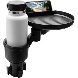 Deluxe Car Cup Holder Tray and Cup Holder Expander